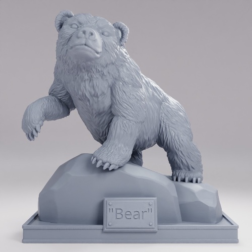 Picture of Taxidermy Bear Mimic Hidden