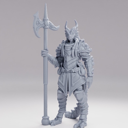 Picture of Dragonborn Guard Standing