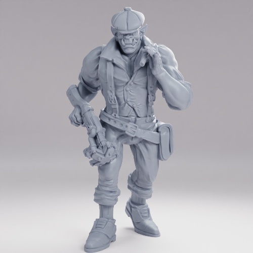 Picture of Orc Male With Projector Gun