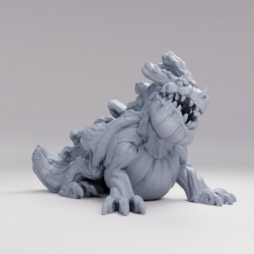 カボチャの王ドラゴン の画像