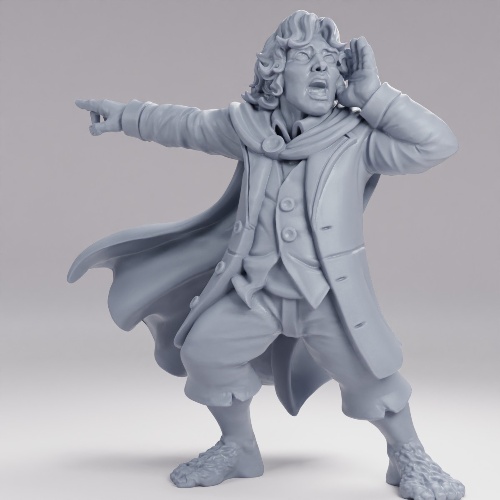 Picture of Peregar Bullock Halfling Adventurer