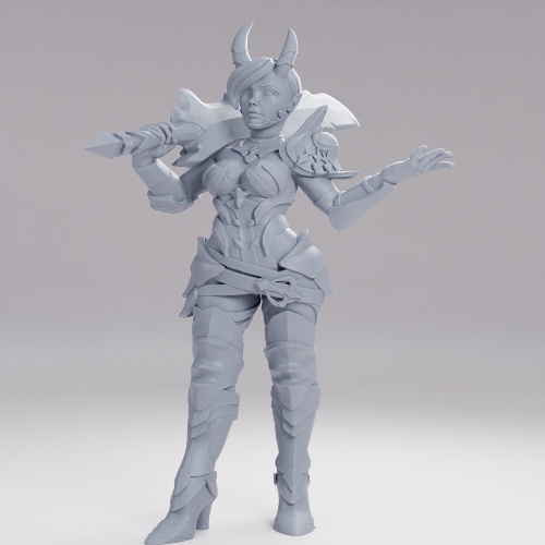 Picture of Shaduuna Female Tiefling Assassin