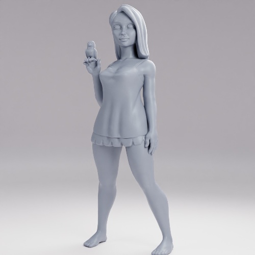 Picture of Summertime Girl A