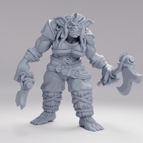 Picture of Bugbear Barbarian