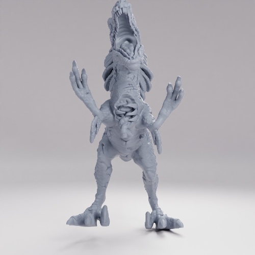 Picture of Velociraptor Zombie Feathered