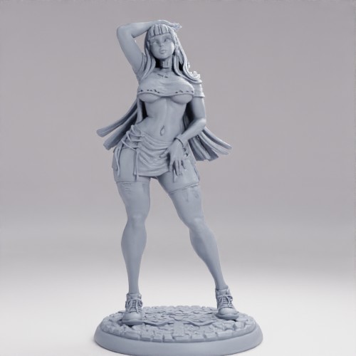 Picture of Goth Girl Itza On Base