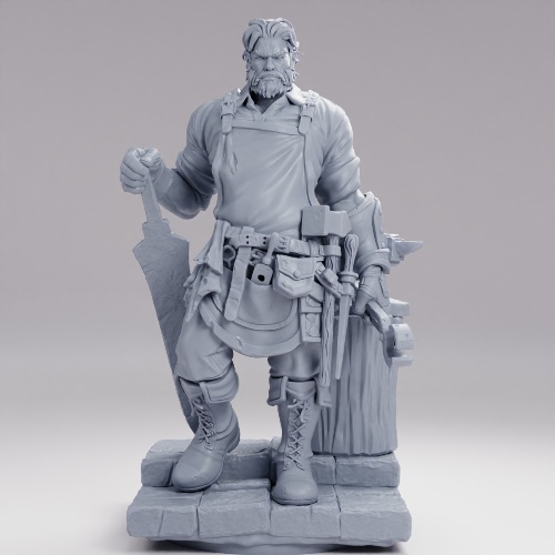 Picture of Gustave The Blacksmith