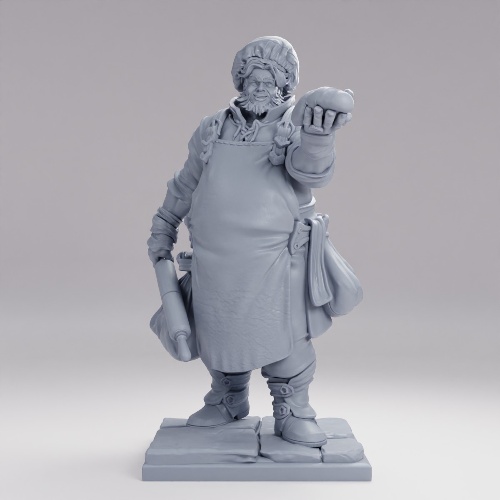 Picture of Rene The Baker On Base