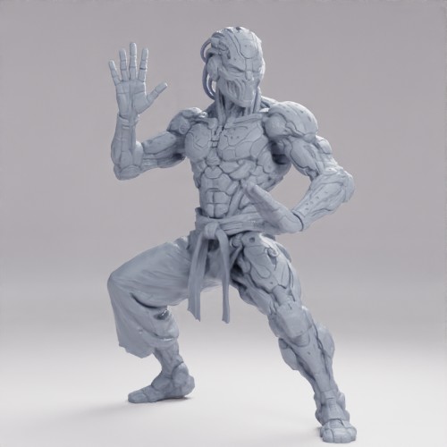 Picture of Cybernetic Iron Monk
