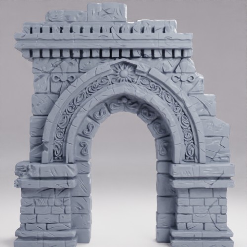 古代の聖域の廃墟 の画像