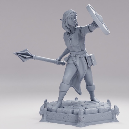 Picture of Female Young Martial B on Base Alt