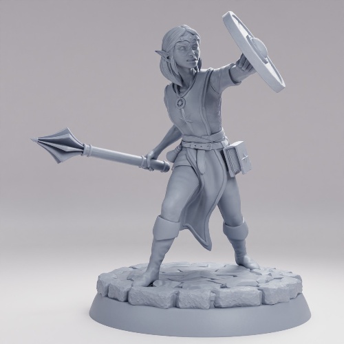 Picture of Female Young Martial B on Base