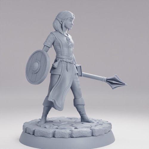 Picture of Female Young Martial on Base