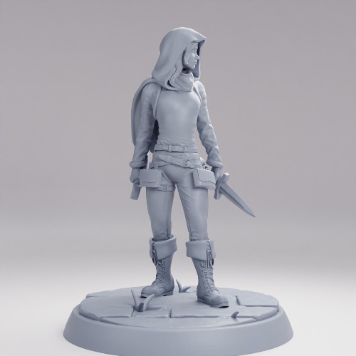 Picture of Female Young Rogue on Base