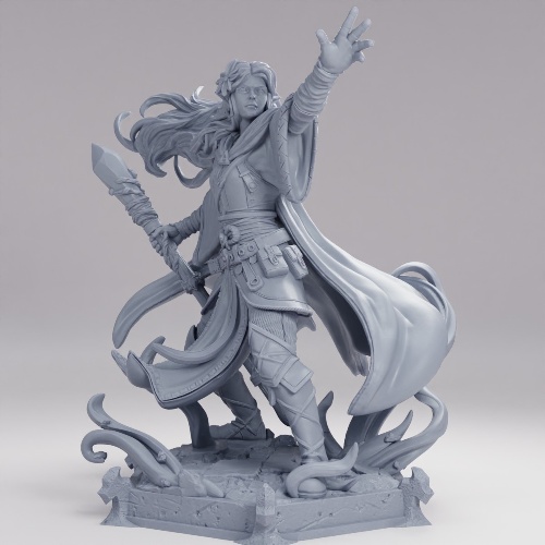 Picture of Tempest Elf Druid On Base