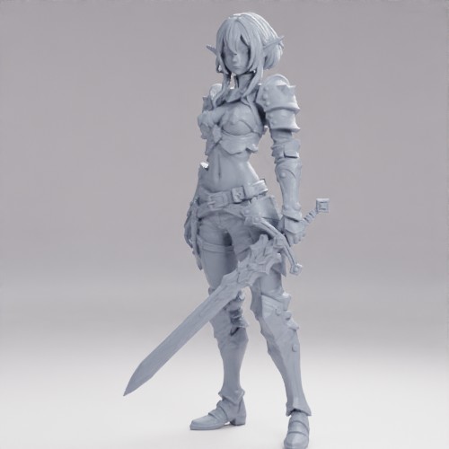 Picture of Lirael the Platebound Swordmaiden