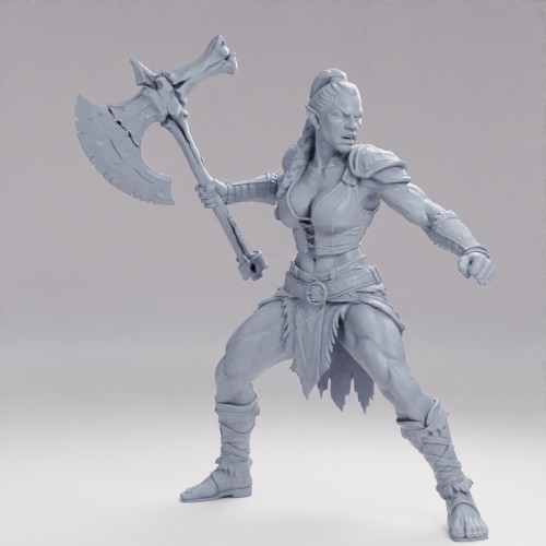 Tantuk With Bone Axe の画像