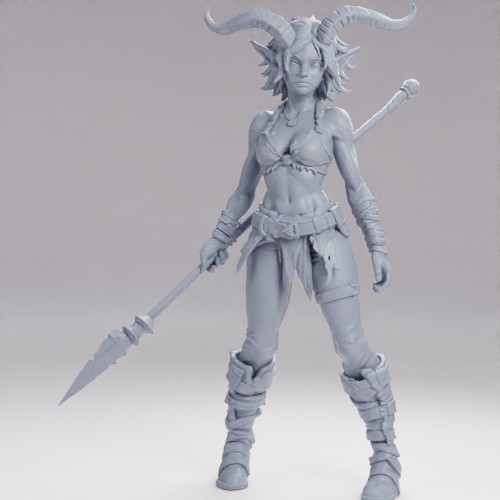 Picture of Thalira the Horned Spearwarden