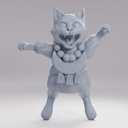猫又の精霊モンク の画像