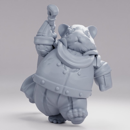 Picture of Beastman Fighter Hamster