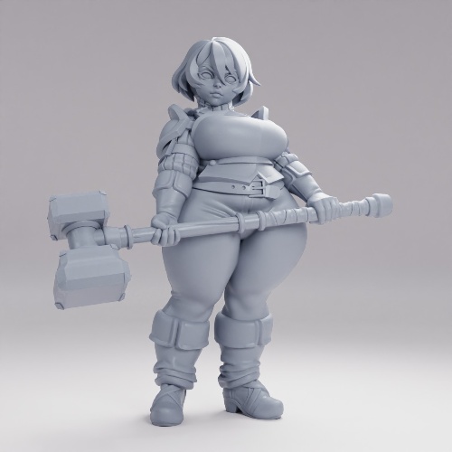 鉄意志のハンマー乙女 の画像