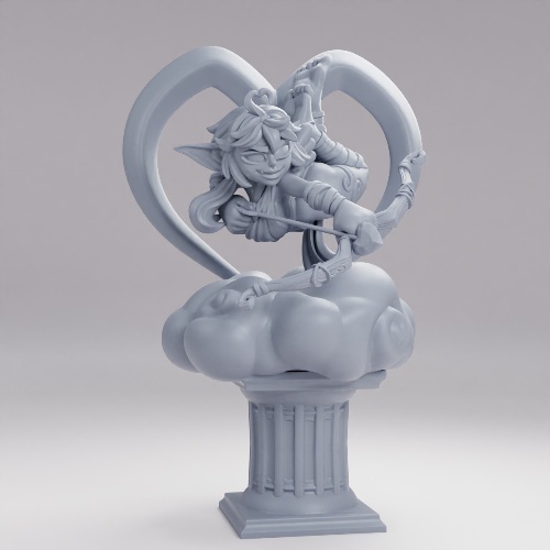 Picture of Cupid Goblin Pedestal