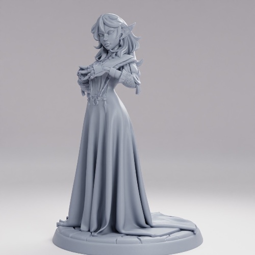 Picture of Felynril Drow Noble on Base