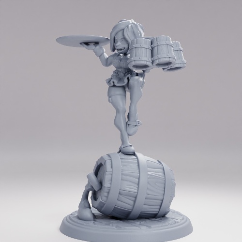 Picture of Goblin Barmaid C