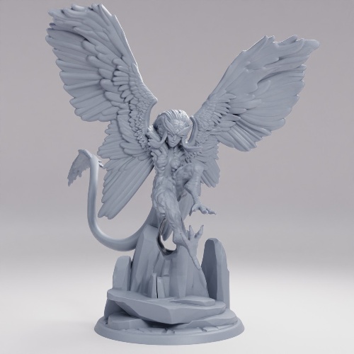 Picture of Harpie Monster Girl Flying