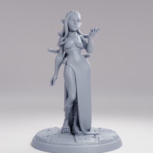 Picture of Iset the Medusa On Base