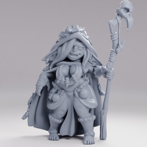 Picture of Leaf The Goblin Druid