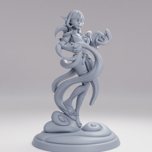 Picture of Lunafay The Elf On Base