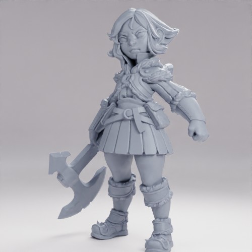 Picture of Maemita The Halfling Fighter