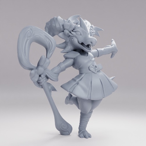竜の魂を持つ魔法少女 トリル の画像