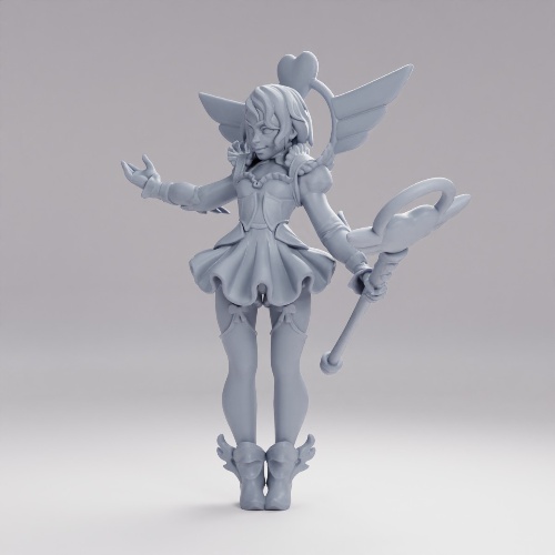 Picture of Magical Girl With Halo