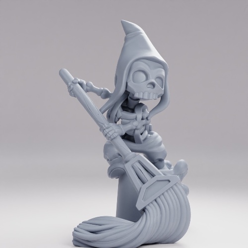 Picture of Moppy The Skeleton Janitor B