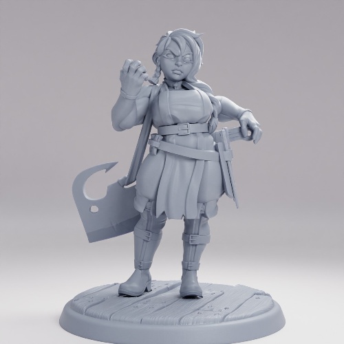 Picture of Mrs Sprat The Butcher On Base