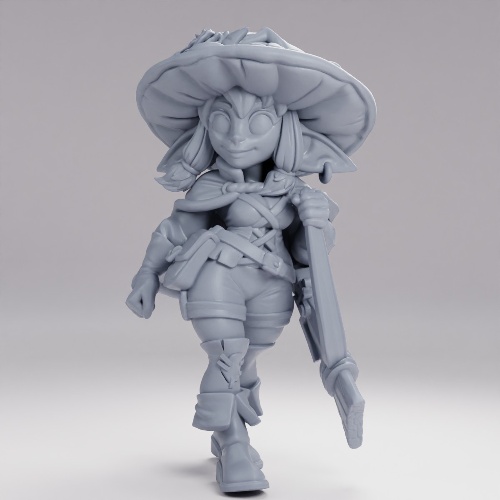 Picture of Mushroom Goblin With Gun