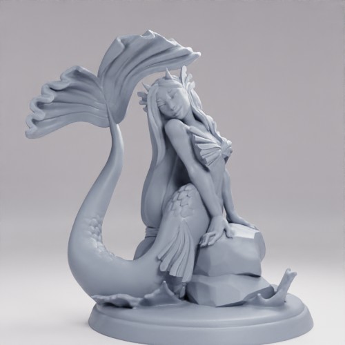 Picture of Ningyo The Mermaid On Base