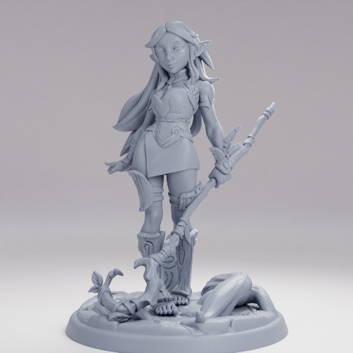 Picture of Patina The Druid On Base
