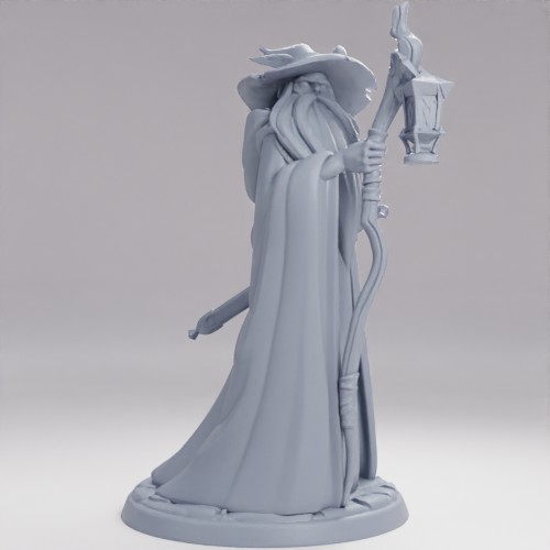 Picture of Randolf The Human Wizard On Base