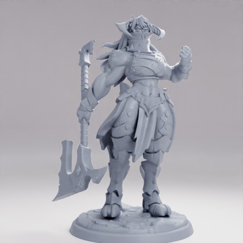 Picture of Rathnir Dragon Warrior On Base