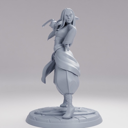 Picture of Shahana the Firbolg Bladedancer On Base