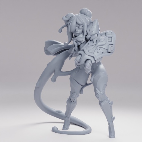 Picture of Slime Monster Girl Armored