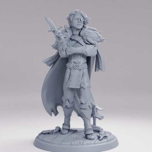 Picture of Swift Bigdagger Heroic Pose On Base