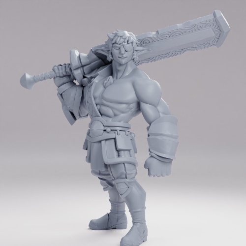 Picture of Vaalkgar the Firbolg Warrior Alt