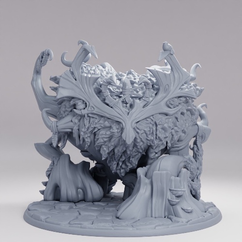 Picture of Wood Golem On Base