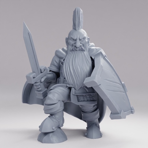 Picture of Dwarf Warrior H