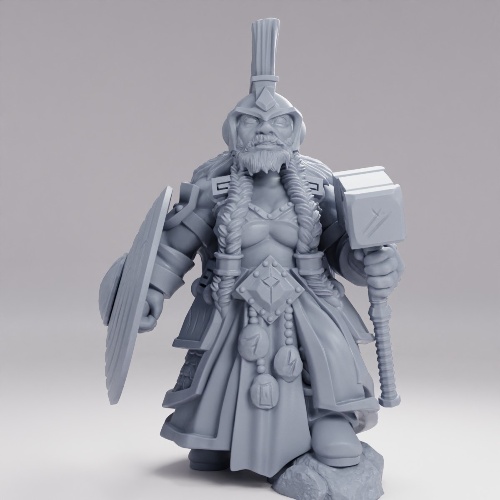 Picture of Dwarf warrior F