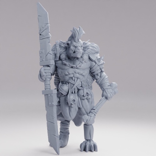 Picture of Gnoll Leader A